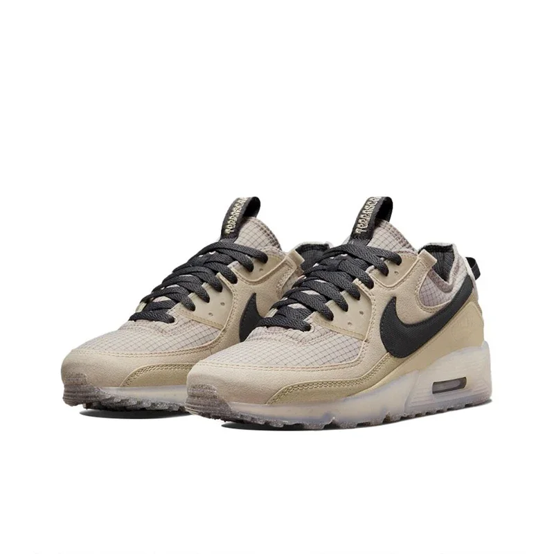 Męskie buty do biegania Nike Air Max 90 Terrascape „rattan” Odporne na zużycie amortyzujące trampki w kolorze khaki DH4677-200
