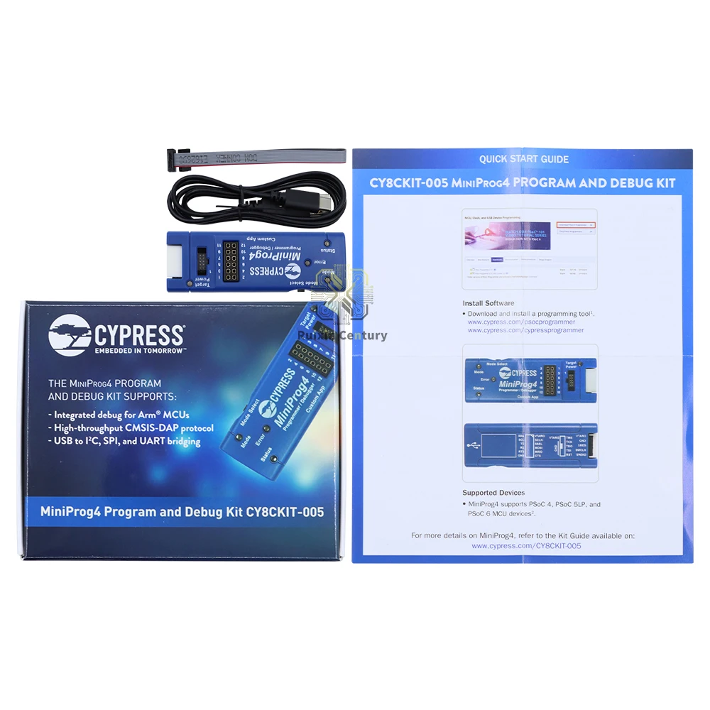 FOR CY8CKIT-005-A/CY8CKIT-005 PSoC MiniProg4 Programmer Debugger Kit for PSoC4 PSoC5LP PSoC6 MCU Development Board view 4