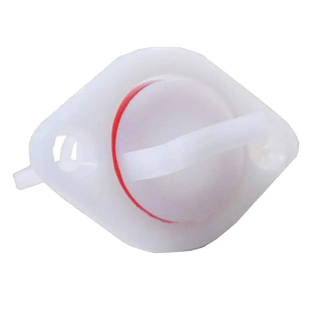 

White Nylon Marine Boat Drain Plug with Hull Transom Bung 1" 25mm