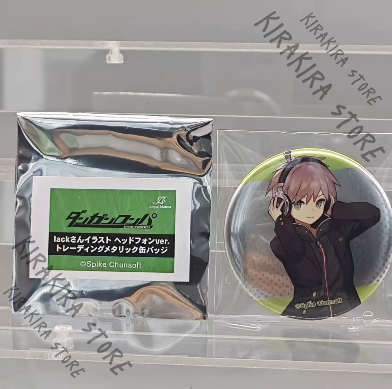 Danganronpa Saihara Shuichi Izuru Kamukura Kaede Akamatsu تأثيري أنيمي شارة شعار بروش طبعة قانونية محدودة حلية