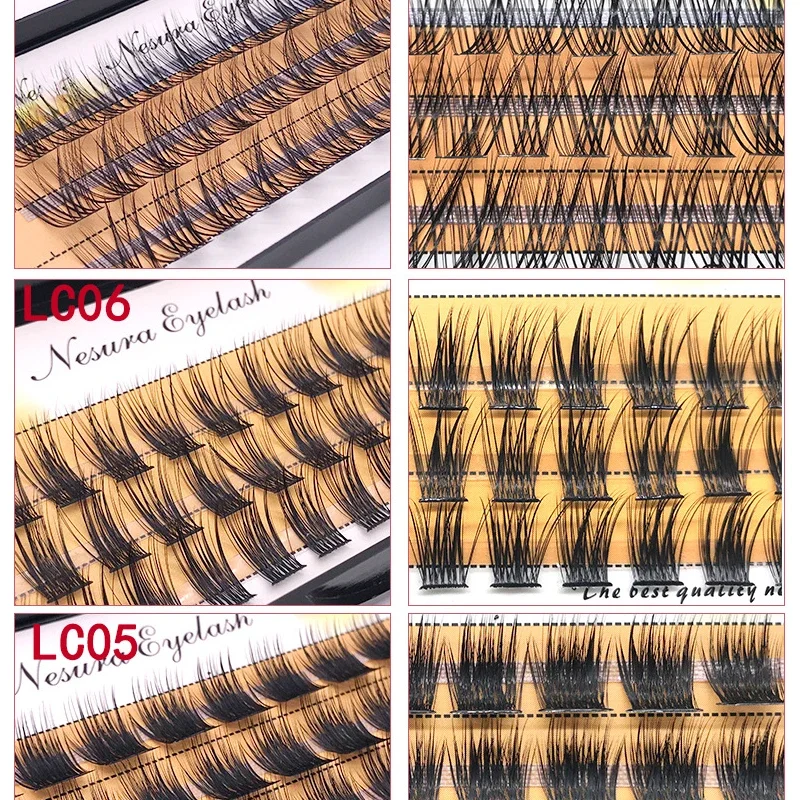 QSTY 3D Fluffy Premade Volume Fans Individual Eyelash Extension