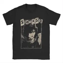 Men's Siouxsie Sioux Susan Janet Ballion T Shirt Siouxsie and the Banshees Pure Cotton Clothing Vintage Tees Printed T-Shirt