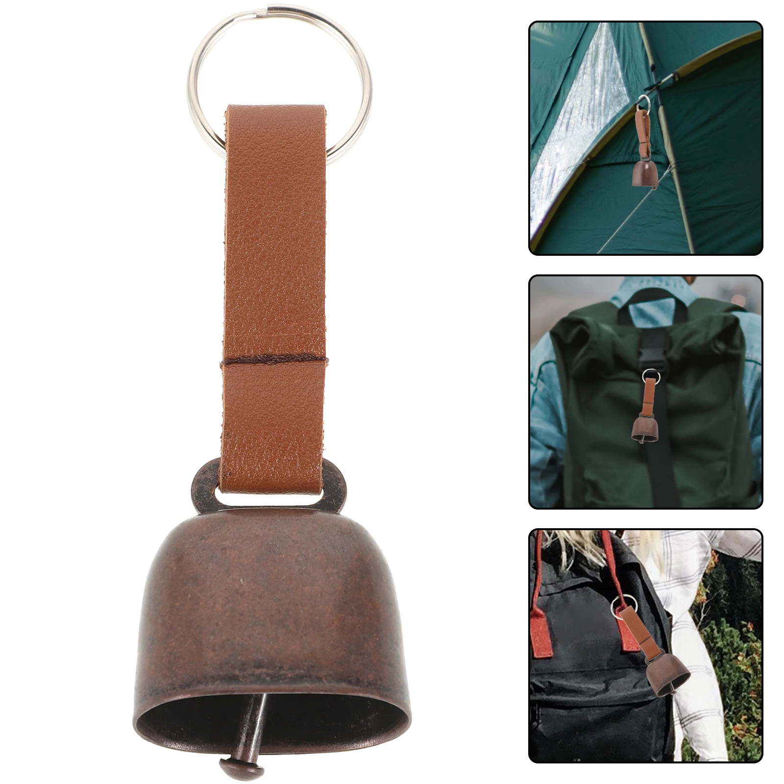 Anti-lost Bear Wild Pet Safety Loud Sound Ideal Camping Hiking Camping Bear Bells Scare Animals Pets Cow Iron