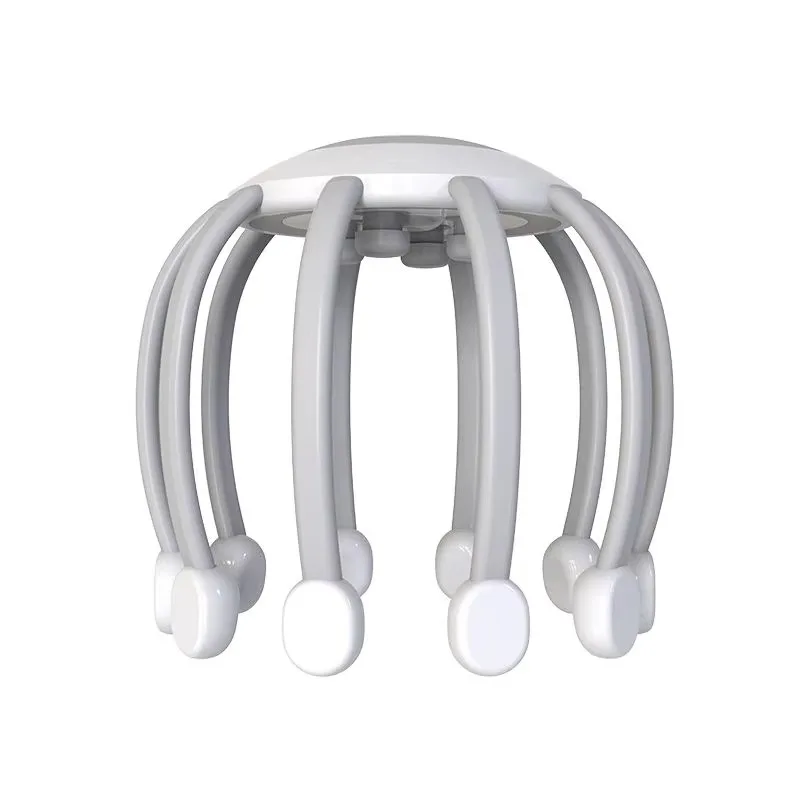 New Arrival Portable Octopus Shape TMS Vibrator USB Handheld Electric Head Massage Machine with Relaxation Features