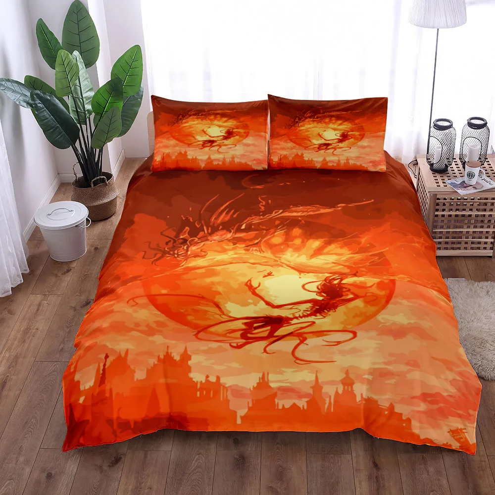 

Cloud Sephiroth Duvet Cover Set Without Sheet King Queen Double Full Twin Single Size Bed Linen Set