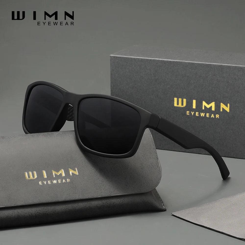 WIMN Sports Sunglasses for Men Polarized Sun Glasses Male Light Weight Eyewear Accessory