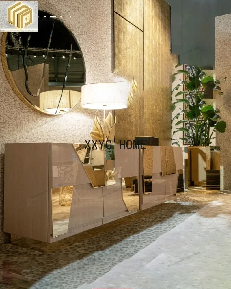 

Modern and minimalist TV cabinet, villa bedroom, floor cabinet, side cabinet, and porch