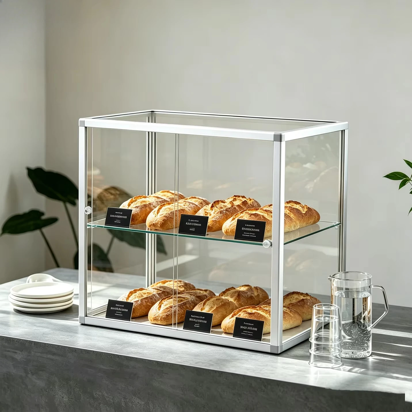 Kotak Display Makanan Akrilik - Display Case Acrylic ulasan dan harga