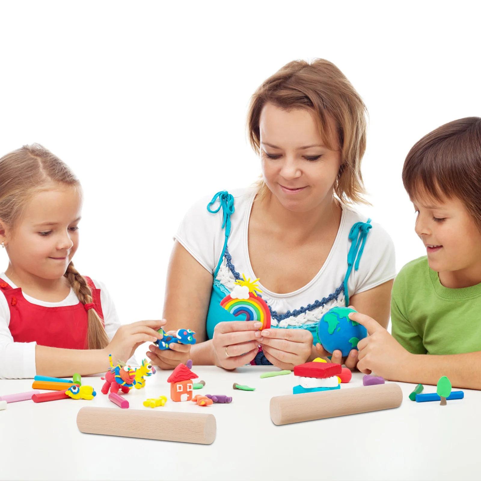 

12 шт. необработанные круглые дюбели из бука, палочки для рукоделия из твердой древесины для деревообработки, макраме, ремесленные проекты, скалка для поделок