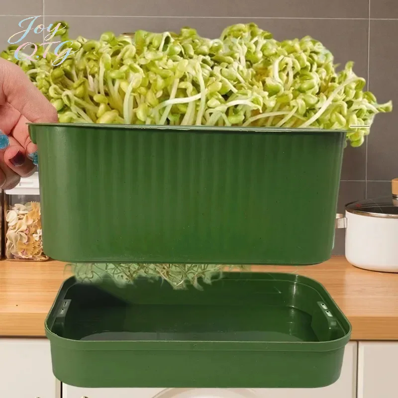 Hot Sale Plastic Grow Nursery Pots Vegetable Soilless Nursery Trays Seed Germination Tray Seedling Sprout Plate Garden Supplies