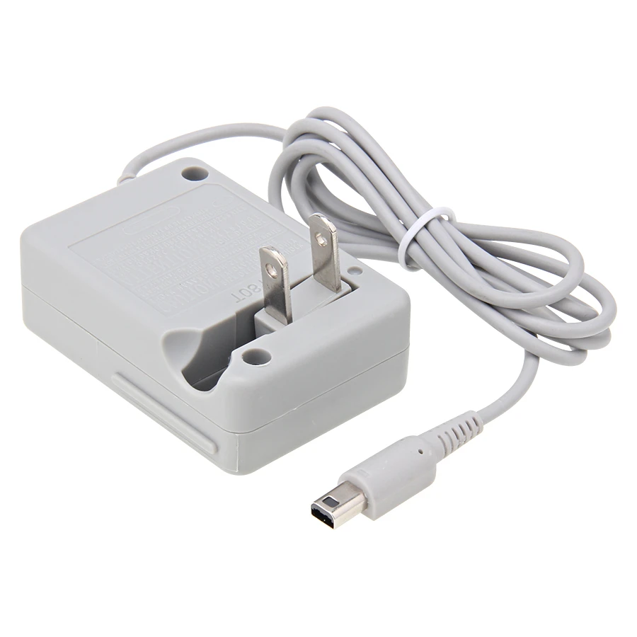 

200pcs/lot AC Power Supply Adapter Home Travel Wall Charger For Nintendo DSi NDSI 3DS XL LL