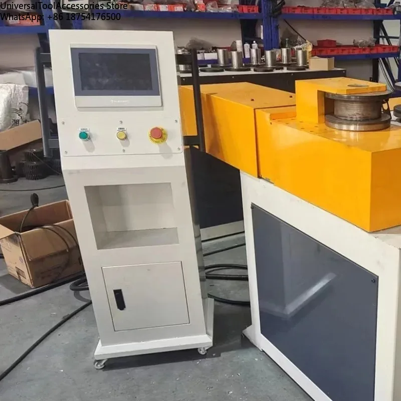 9 Roll Automatic CNC Pipe Bending Machine Hydraulic Metal Pipe Rolling Machine GY-40 Rolling Pipe Bending Machine