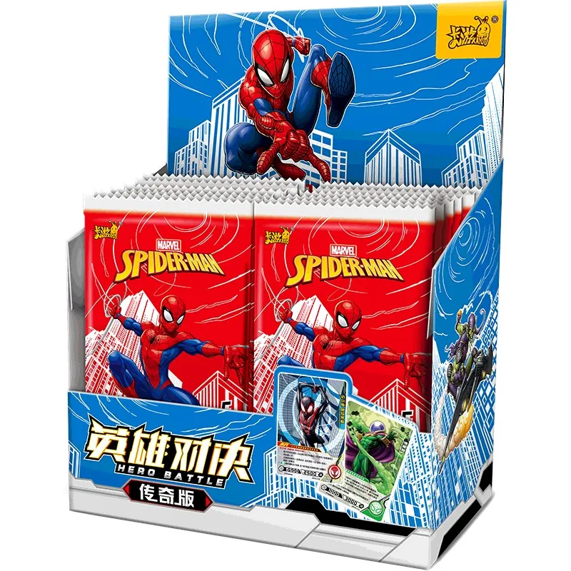 KAYOU – carte de Marvel authentique pour enfants, nouvelle Collection de héros Avengers, Version compétition, paquet de cartes de Collection CR,