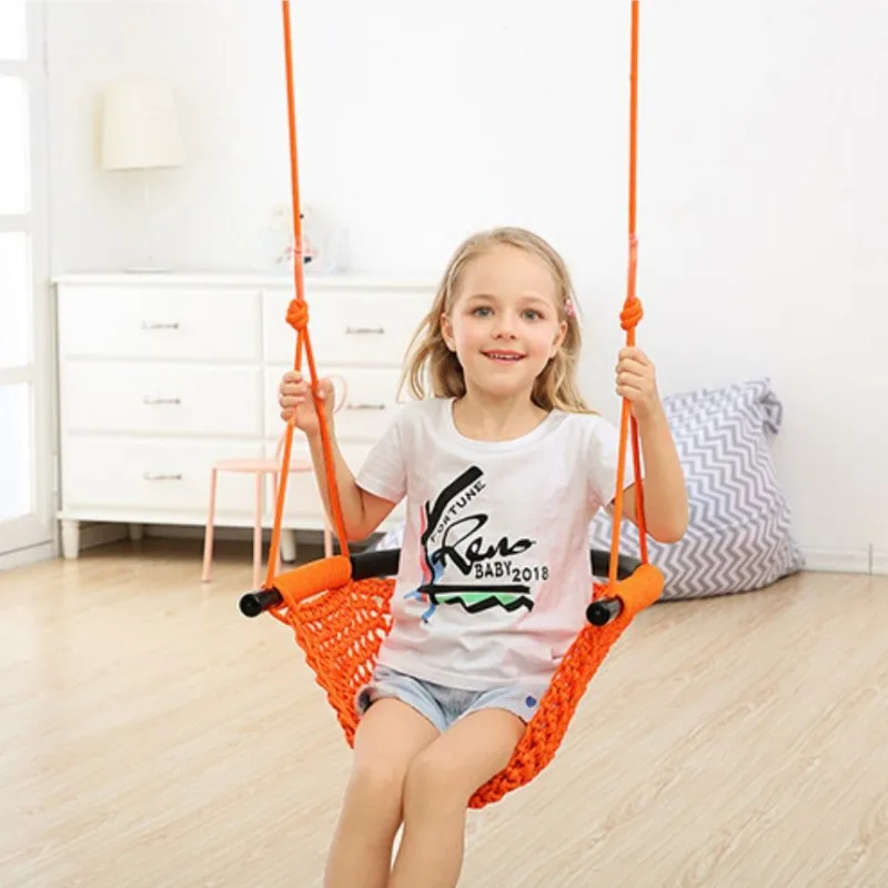 

New Hammock Chair Indoor Children's Swing Outdoor Furniture Home Hanging Chair Rocking Chair Kids Swing