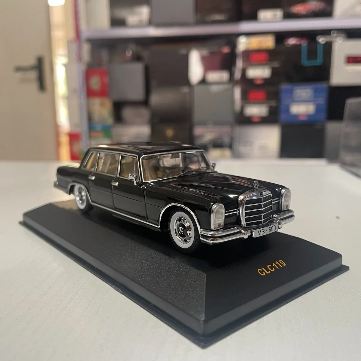 

Diecast 1:43 Scale W100 Pullman 1966 Alloy Car Model Collection Souvenir Display Ornaments Vehicle Toy