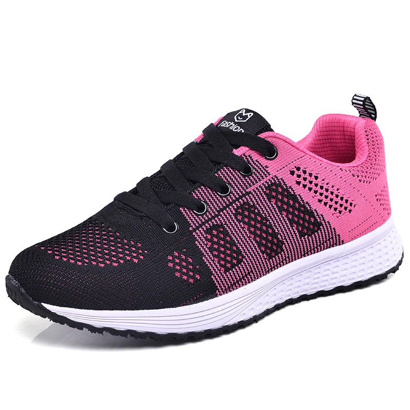 2023 New Shoes for Women Casual Fashion Running Shoes Lace Up Mesh Walking Gym Shoes Breathable Lightweight Sneakers Athletic