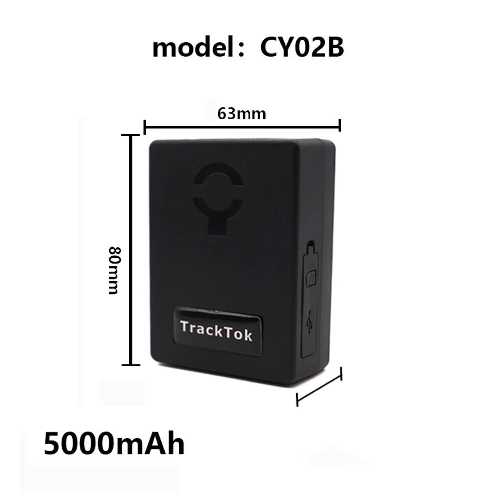 CY02C Large Capacity Magnetic GPS Tracker GPS+BDS Dual Satellite Truck Cargo Asset Real Time Tracking Device 2G 4G Tracker