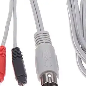 2m Massage Machine Electrode Wires 5P Plug Electrode Cable Red Black for TENS Massager Therapeutic Machine Accessory