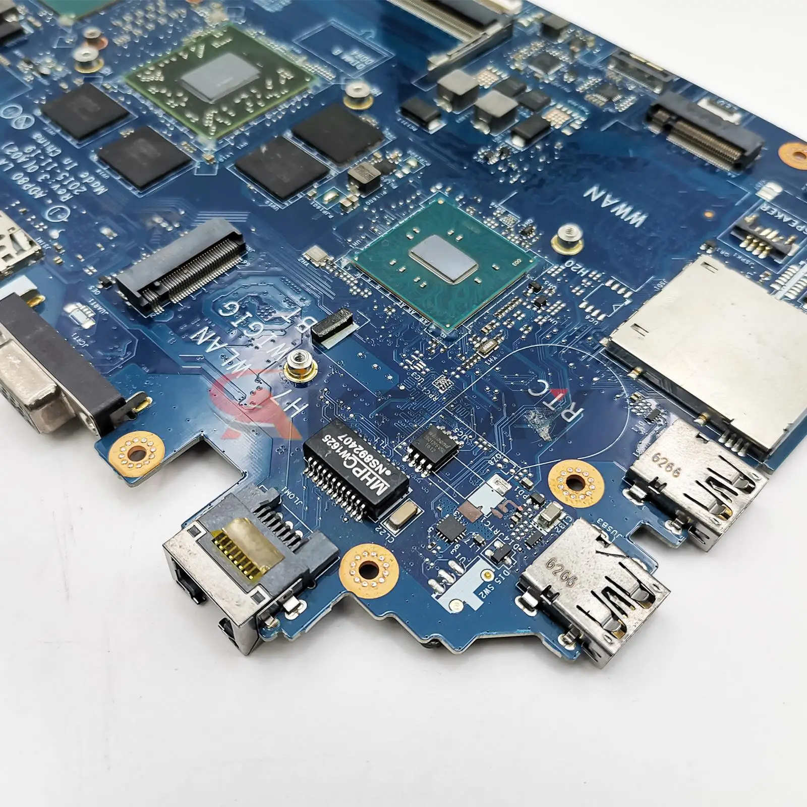 Para dell precisão 15 3510 placa-mãe do portátil LA-C841P CN-03MCRF 0hx41 3mcrf com E3-1505M i5 i7-6th gen v2g testado ok