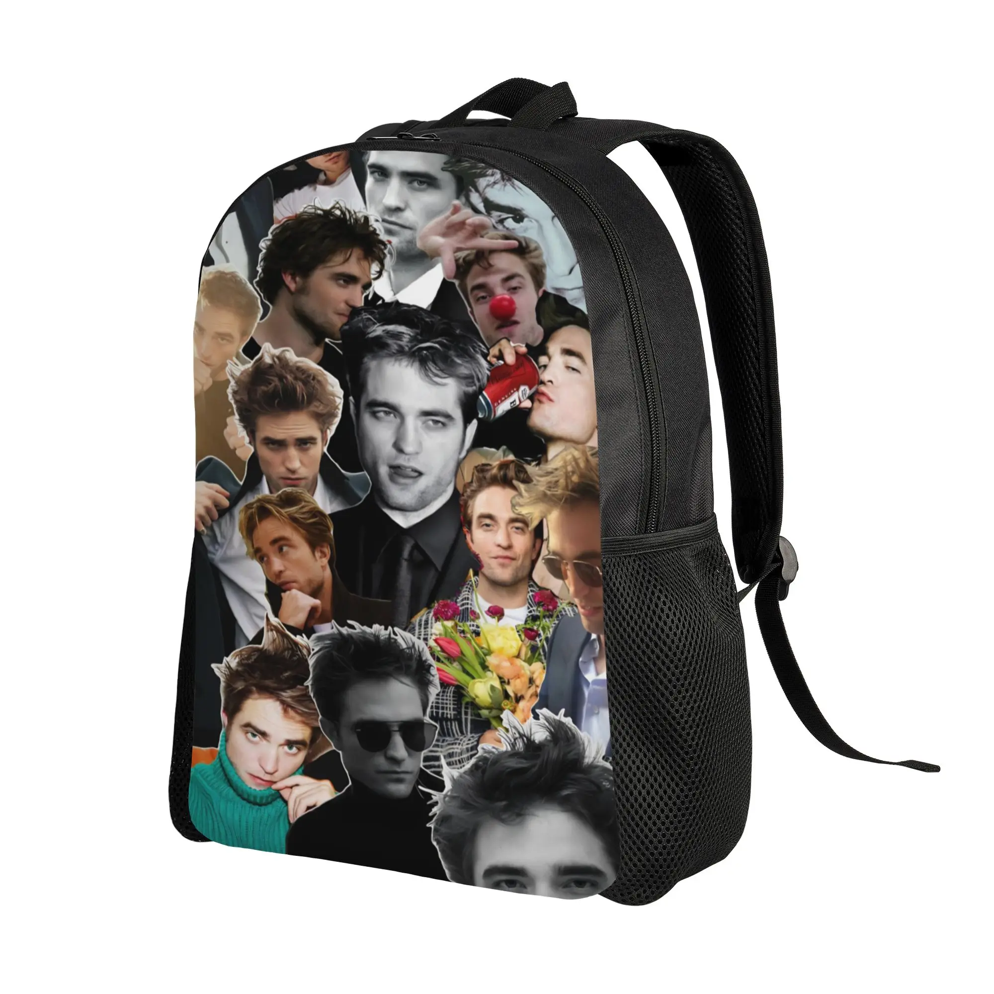 The Twilight Saga Movie Teenage Backpack Sports High School Work Edward Vampire Daypack for Men Women College Canvas Bags