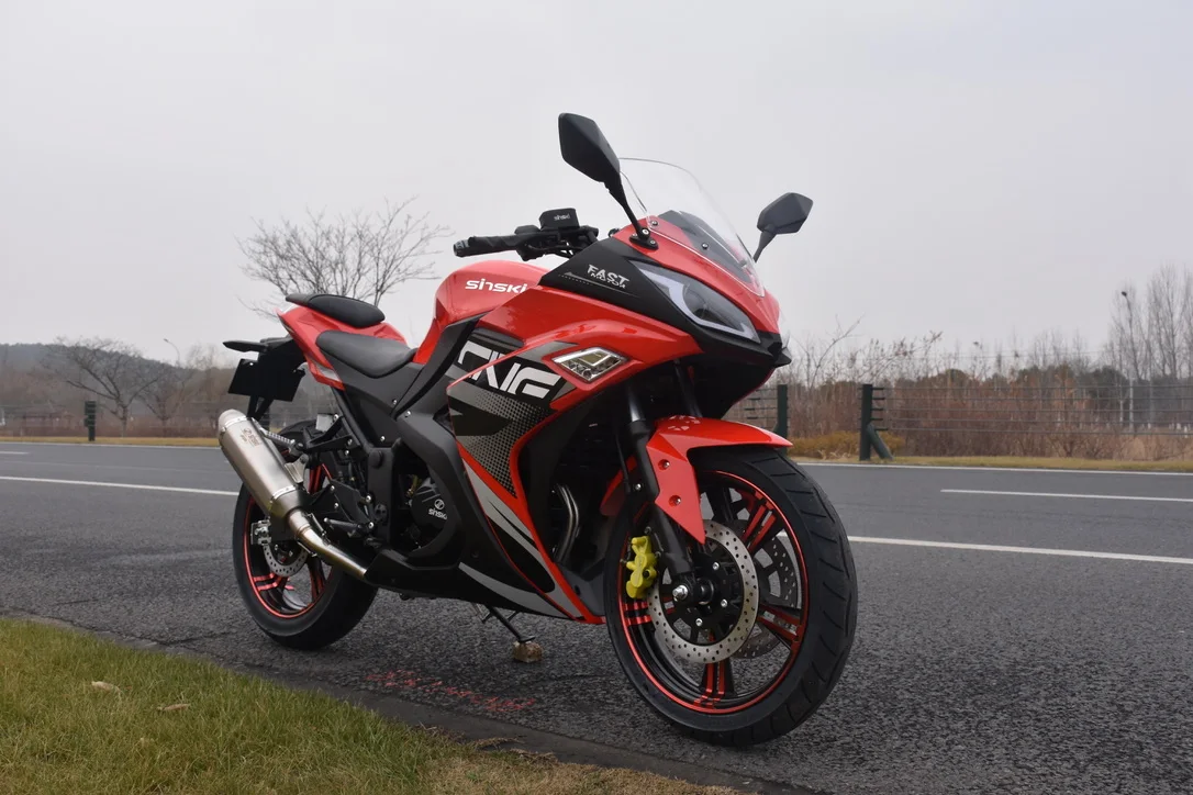 American Popular on Sale 250cc Gas Motorcycle Adult Fast 128km/h Speed off Road  Motorcycle  Sportbikes