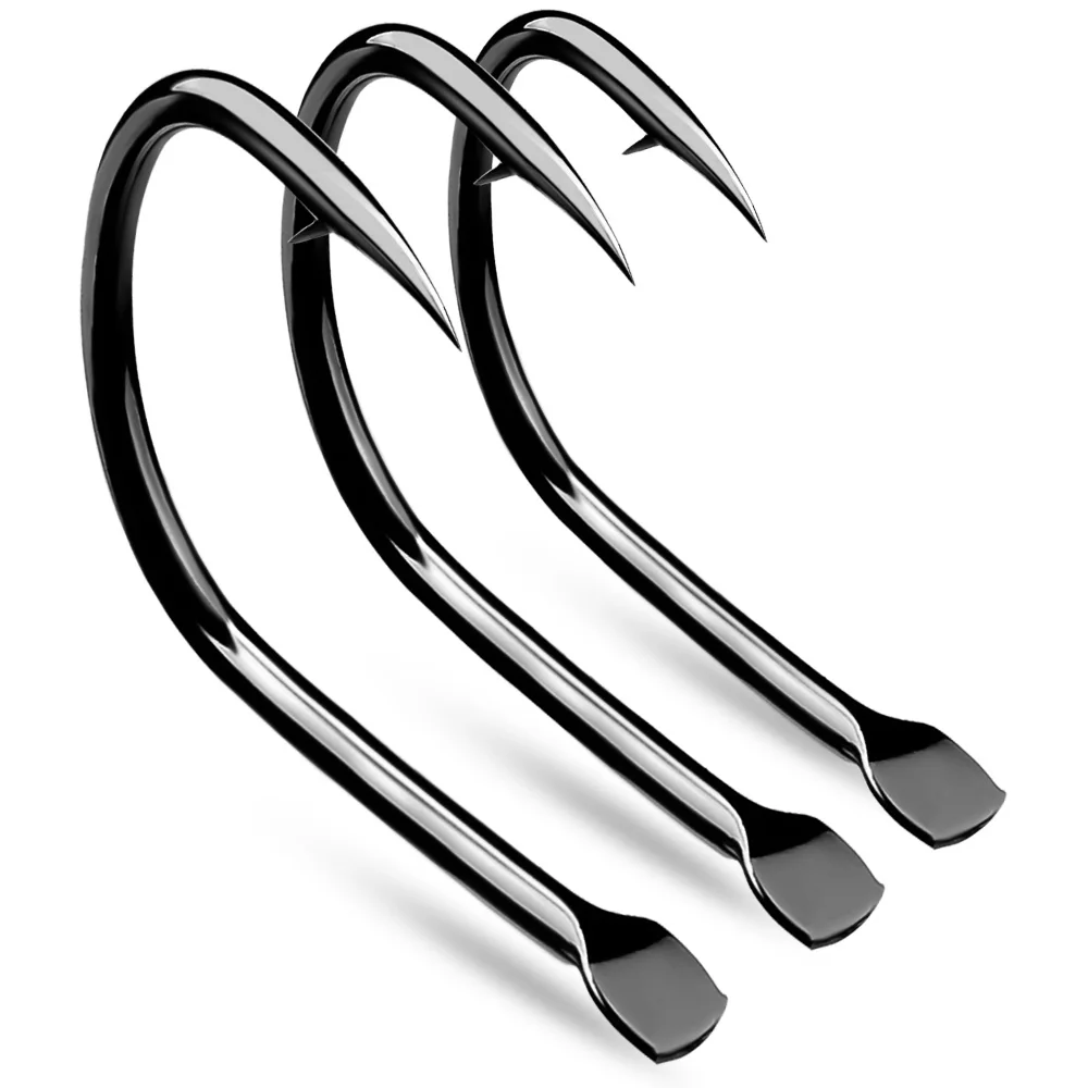 

PROBEROS Lua hook sea fishing boat is used to catch the crooked mouth hook, long handle, high-carbon steel plate single hook