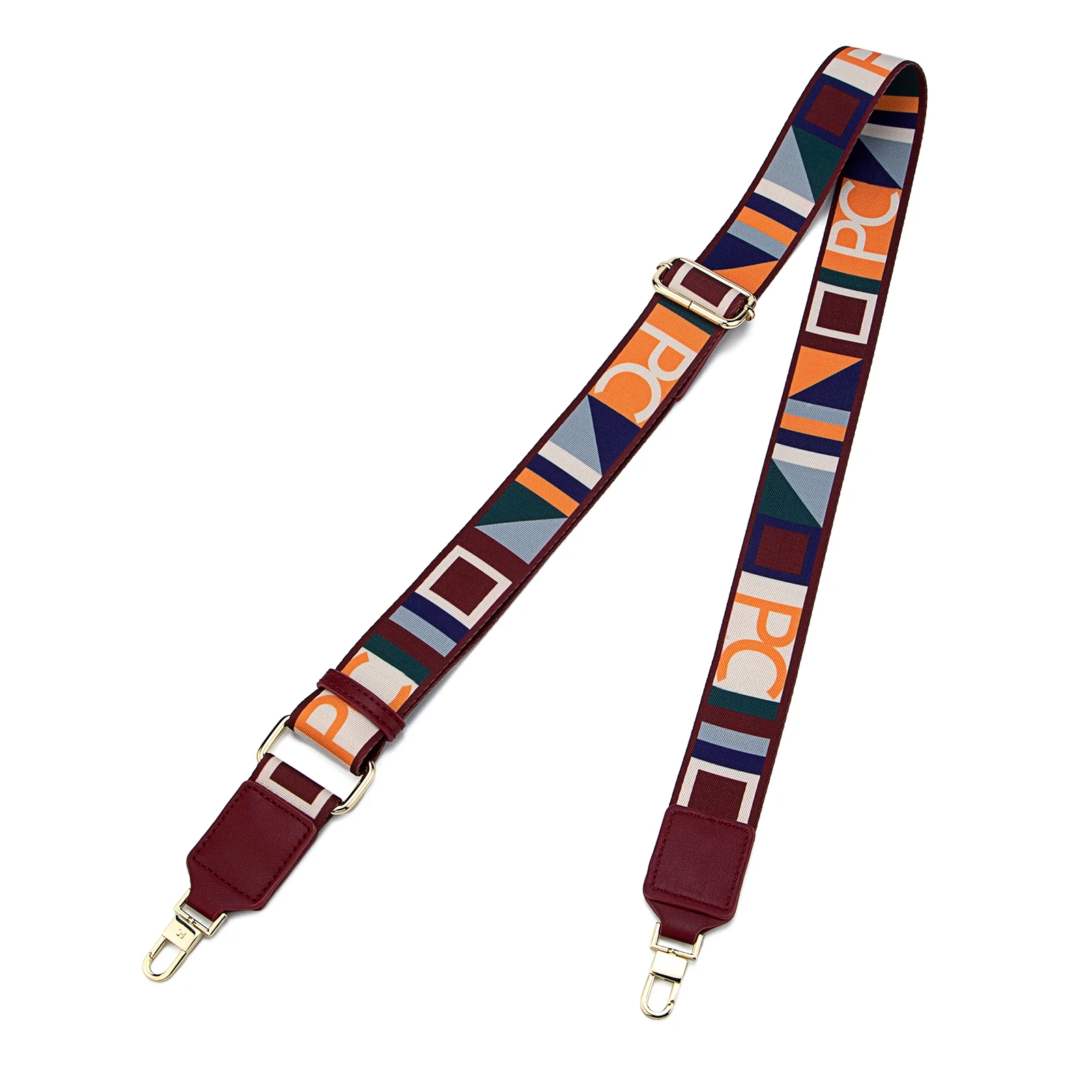 PG PATSY GARIS Women's Portable Shoulder Strap Fashion Luxury Brand Retro Classic Jacquard Texture Luggage Accessories