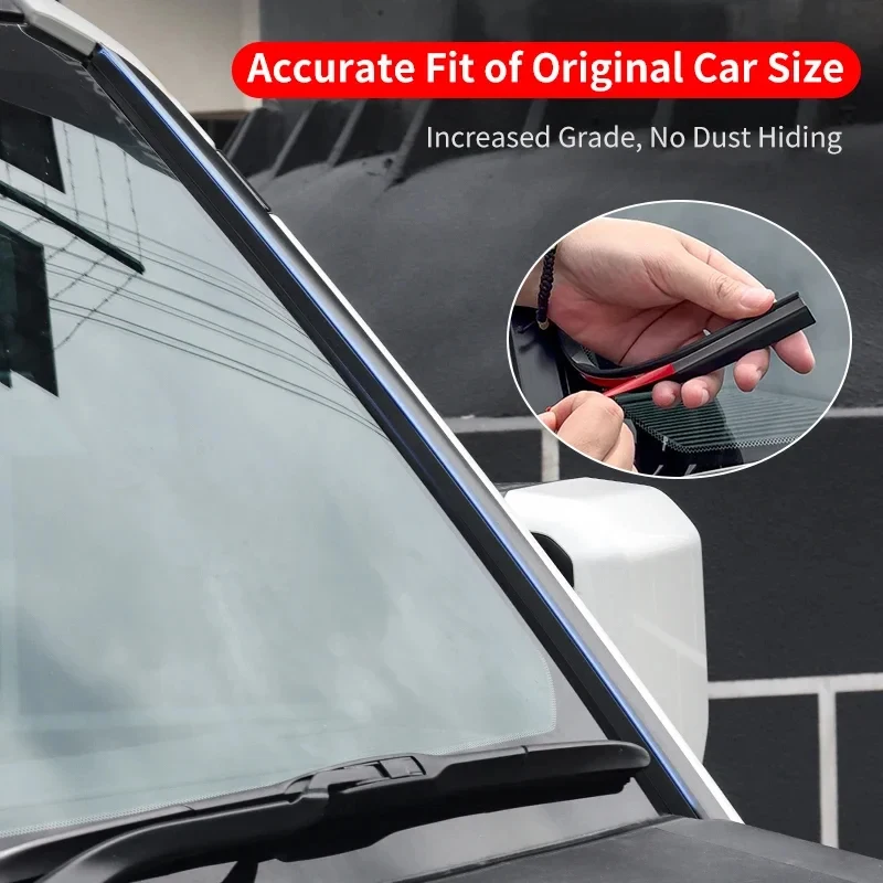 Foreside windscreen Sealing Strip Noise Reduction For Land Cruiser Prado LC 250 1958 J250 For Lexus GX 550 2024 2025