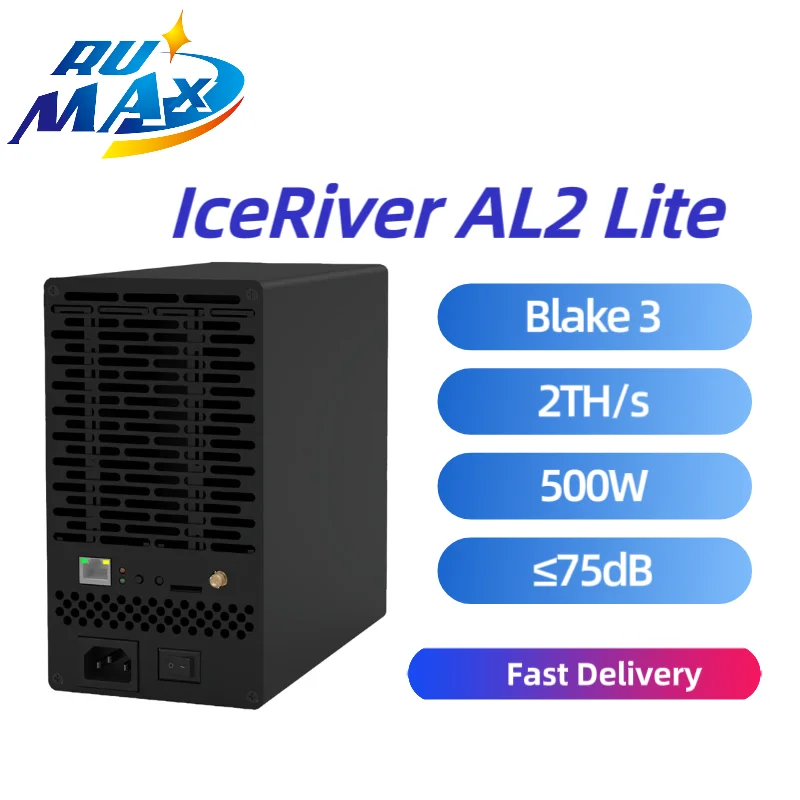 

IceRiver AL2 Lite 2Th/s 500 Вт, Alephium Miner ALPH Mining Asic криптомайнер Blake3, алгоритм для партии в наличии криптовалюты