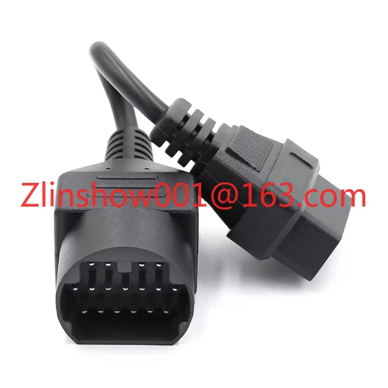 Connector Cable Compatible 17pin Male to 16pin Female Connector Cable for MAZDA with High Quality