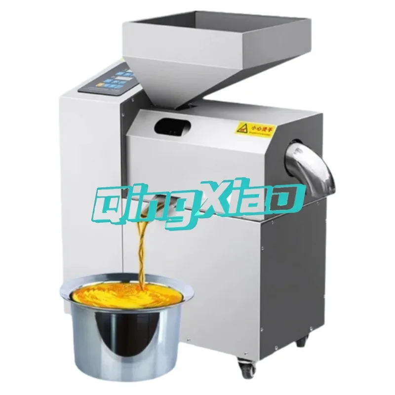 YC-55 Household Small Vertical Automatic Pepper and Soybean Oil Press Commercial Constant Temperature Oil Press