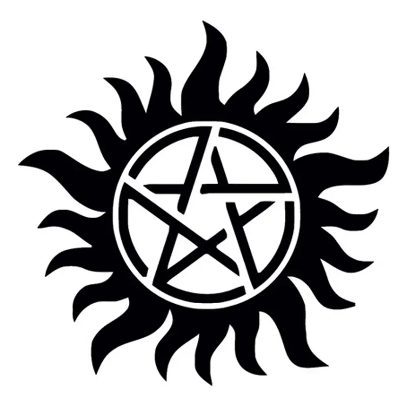 15cm Supernatural Car Decoration Custom Stickers on Motorcycle Products Decals Stylish, Accessories Sticker Exterior Parts Cute,
