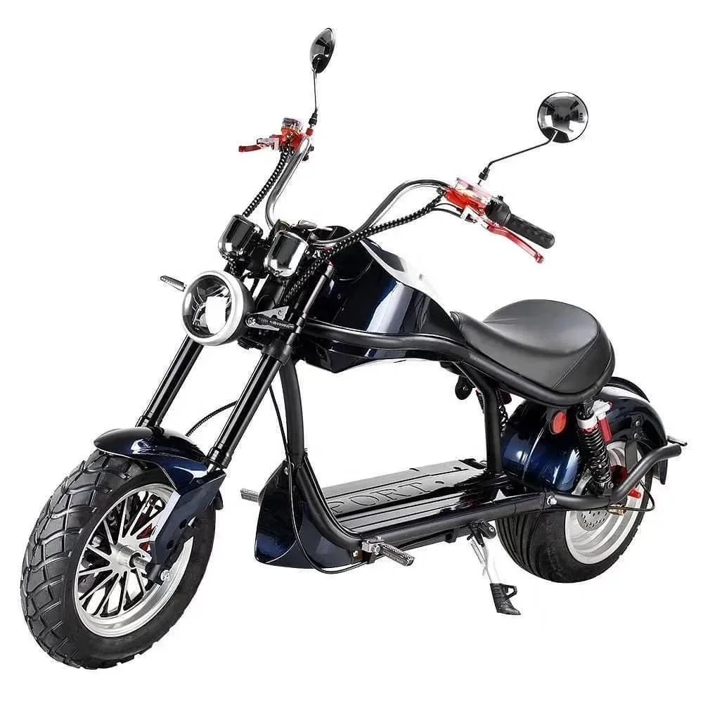 Electric Motorcycle Citycoco With 1500W/2000W/3000W Motor New Electric Scooter Dropshipping Door To Door To EU and US Freely