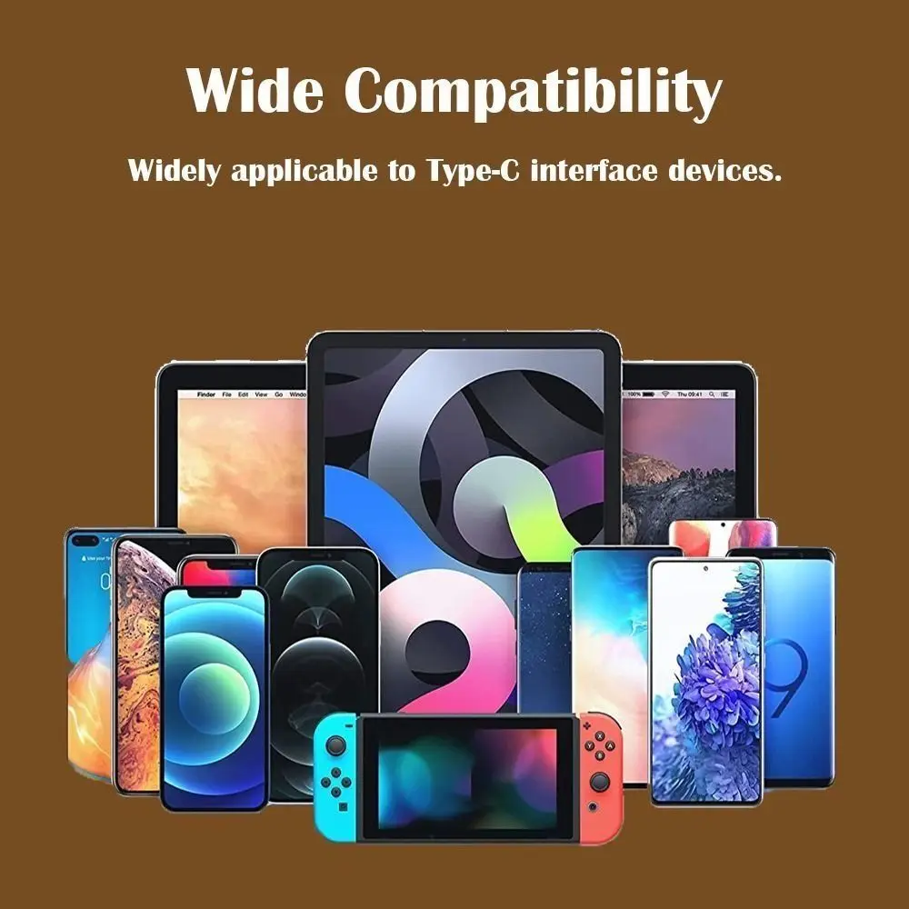 

1PC Digital Display Type-C to USB 3.2 Converter 10Gbps 36W OTG Adapter Data Transmission Smart Chip USB-C Extension Connector