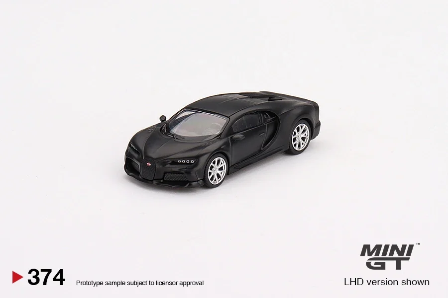 

MINI GT 1:64 Bugatti Chiron Super Sport 300 Matte Black LHD Model Car