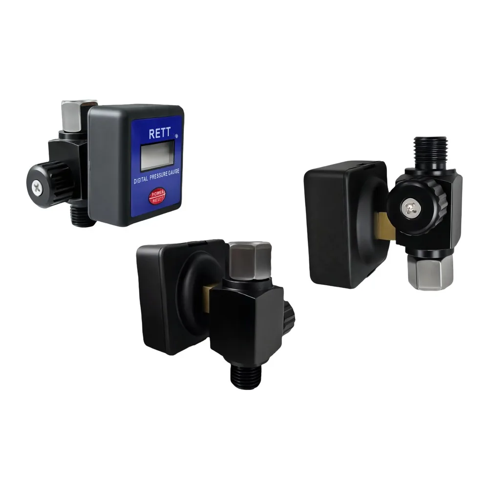As Shown Pressure Regulator Consistent Spray Pattern Regulator Pneumatic Tool Accessory 1 4-inch NPT Connection