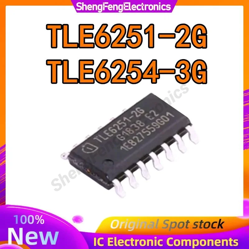 

10PCS Original New TLE6251-2G TLE6254-3G TLE6251 SOP14 In Stock