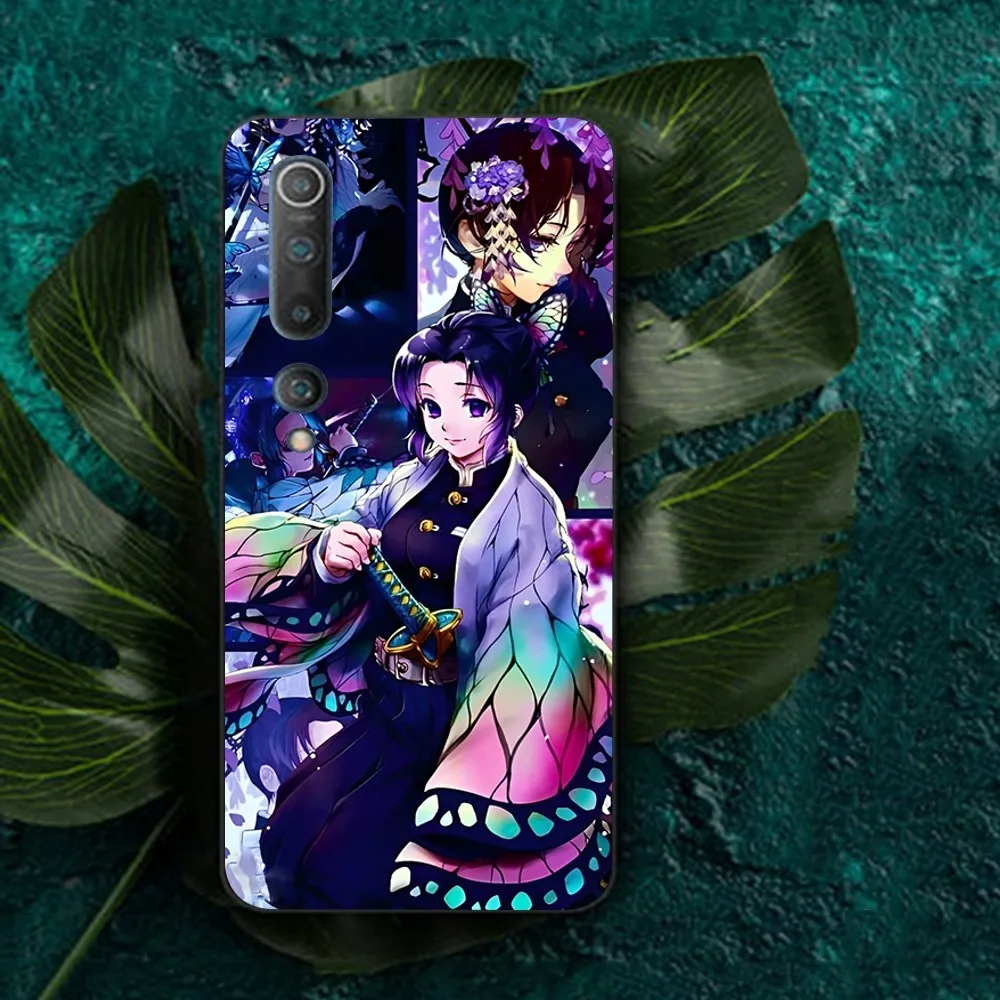 Capa de telefone Demon Slayer, Kochou Shinobu, Redmi Note 4X5 A 6 7 8 Pro T 9 Pro 9S 10 Pro 11 Pro 11S 11S 11 Pro PocoM3pro