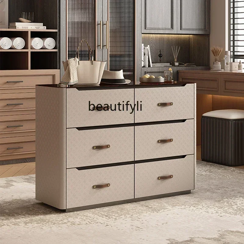 

yj7 Medieval cloakroom, chest of drawers, master bedroom storage cabinet, modern simple jewelry display cabinet