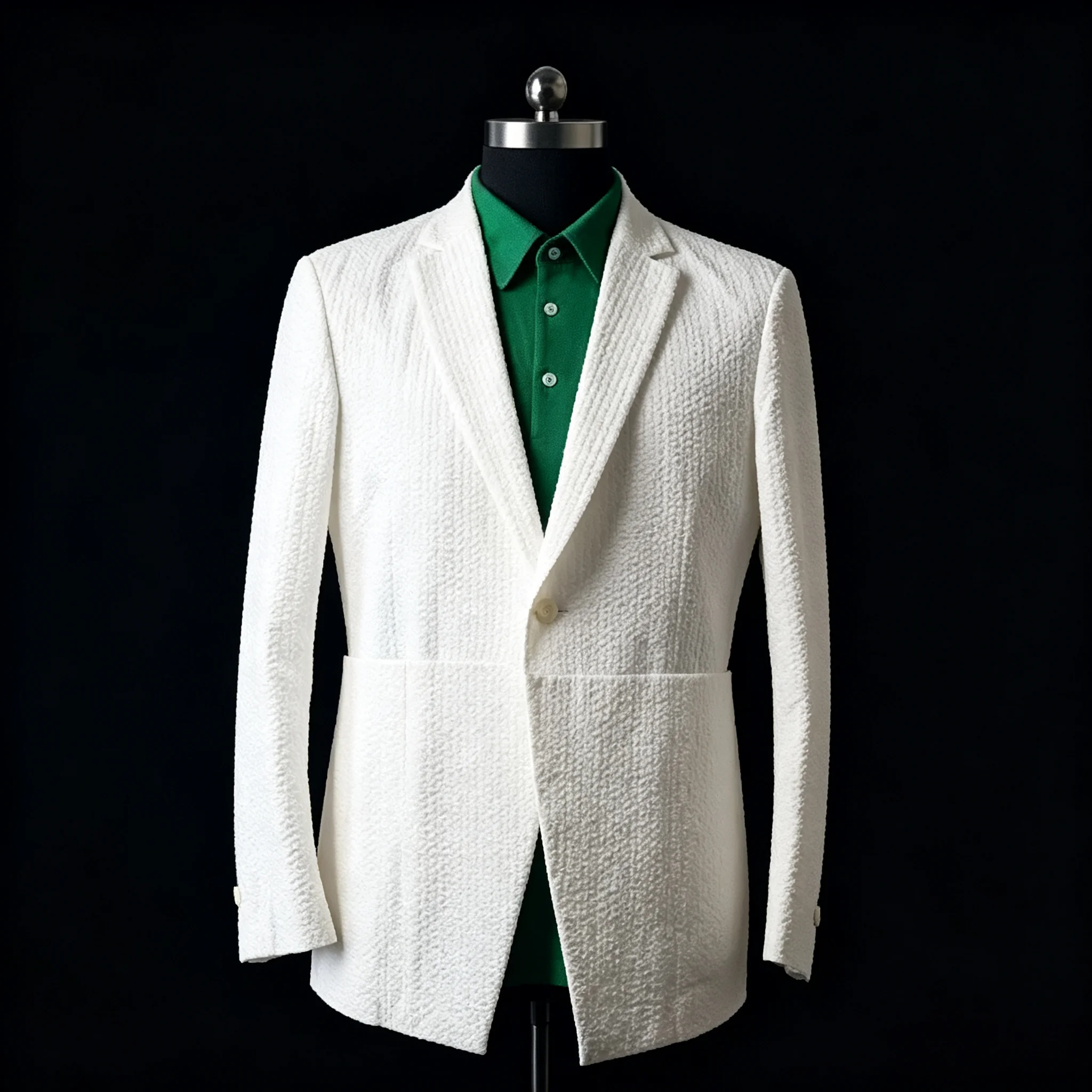 Men's Seersucker Blazer Lightweight Breathable Suit Jacket Casual Business Daily Wear For Men Fashion Coat