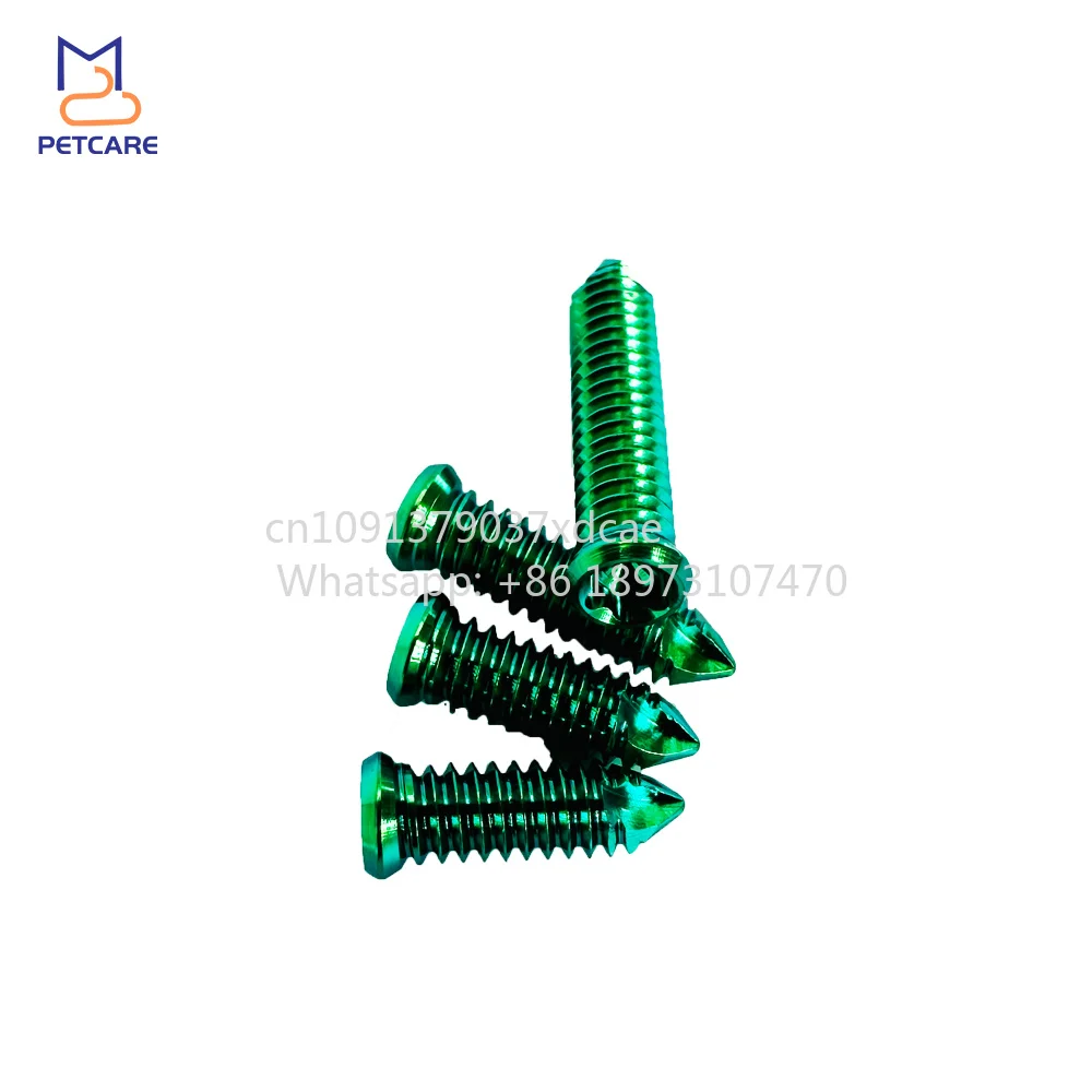 2026 New 2.4mm Titanium ALPS Locking Screws For Veterinary, . Implants, Surgical Equipment, Dog Accessories, Pet Produc