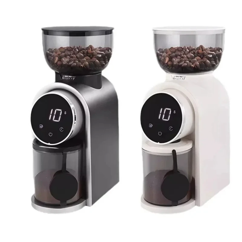 Coffee  Automatic Burr Mill Coffee Bean  for Espresso American Coffee Pour Over Visual Bean Storage