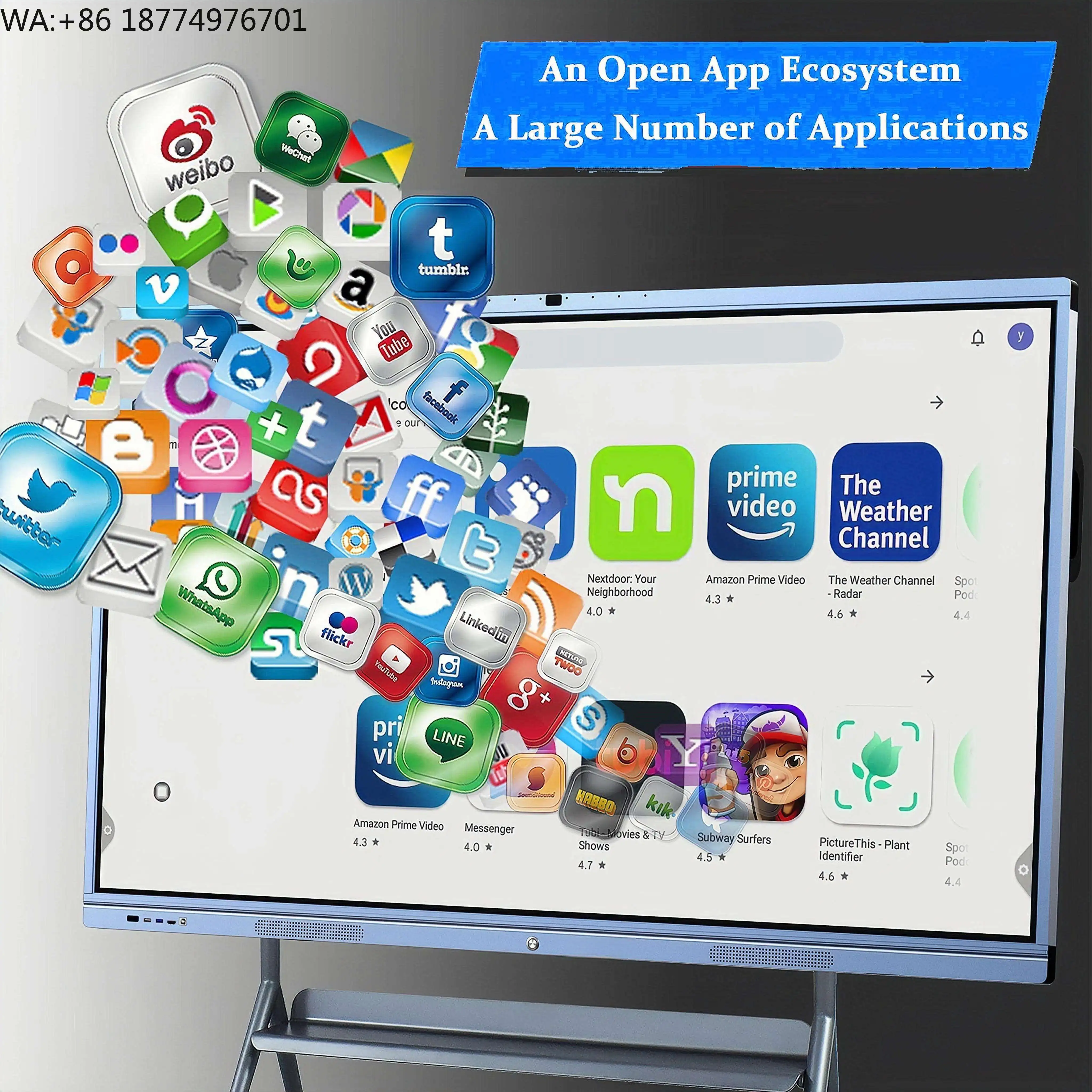 55 75 100 Inch Digi…