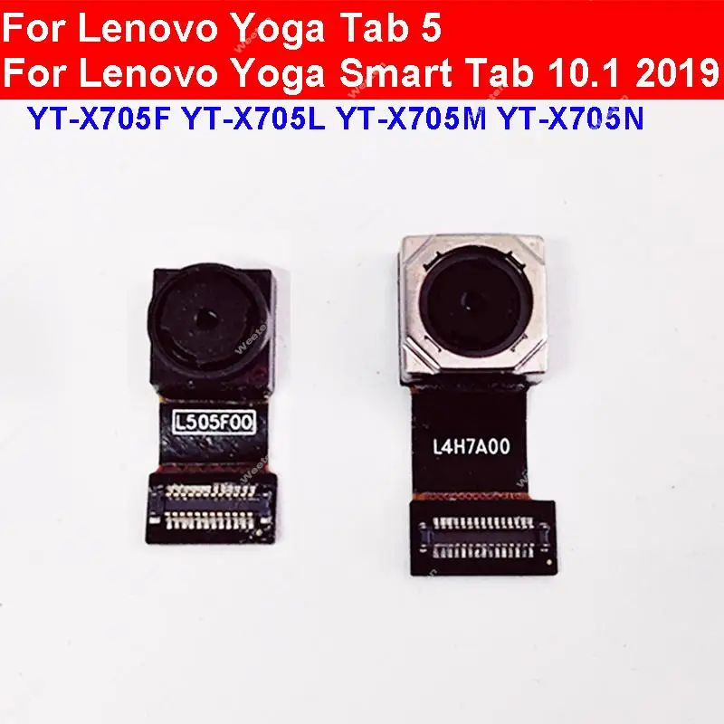 Rear Front Camera Flex Cable For Lenovo Yoga Tab 5 Smart Tab 10.1 2019 YT-X705F YT-X705L YT-X705M YT-X705N Back Front Camera