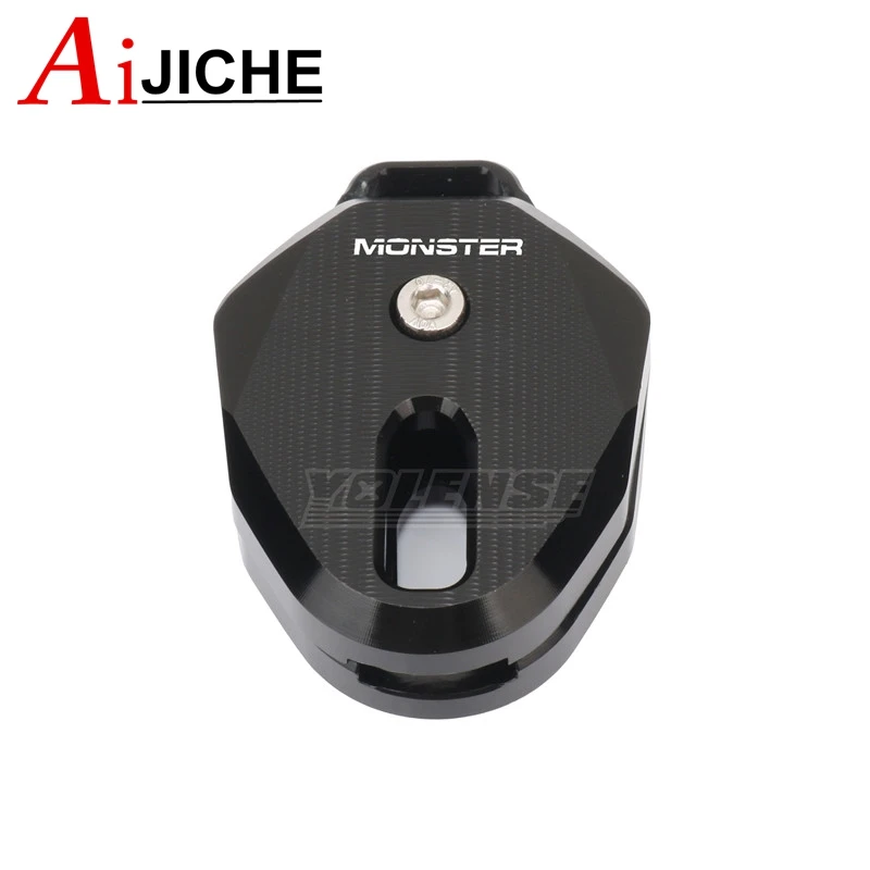 Motorcycle CNC Key Cover Case Shell Keys Protection For MONSTER 696 796 M1100S M1200S 821 848 659 656