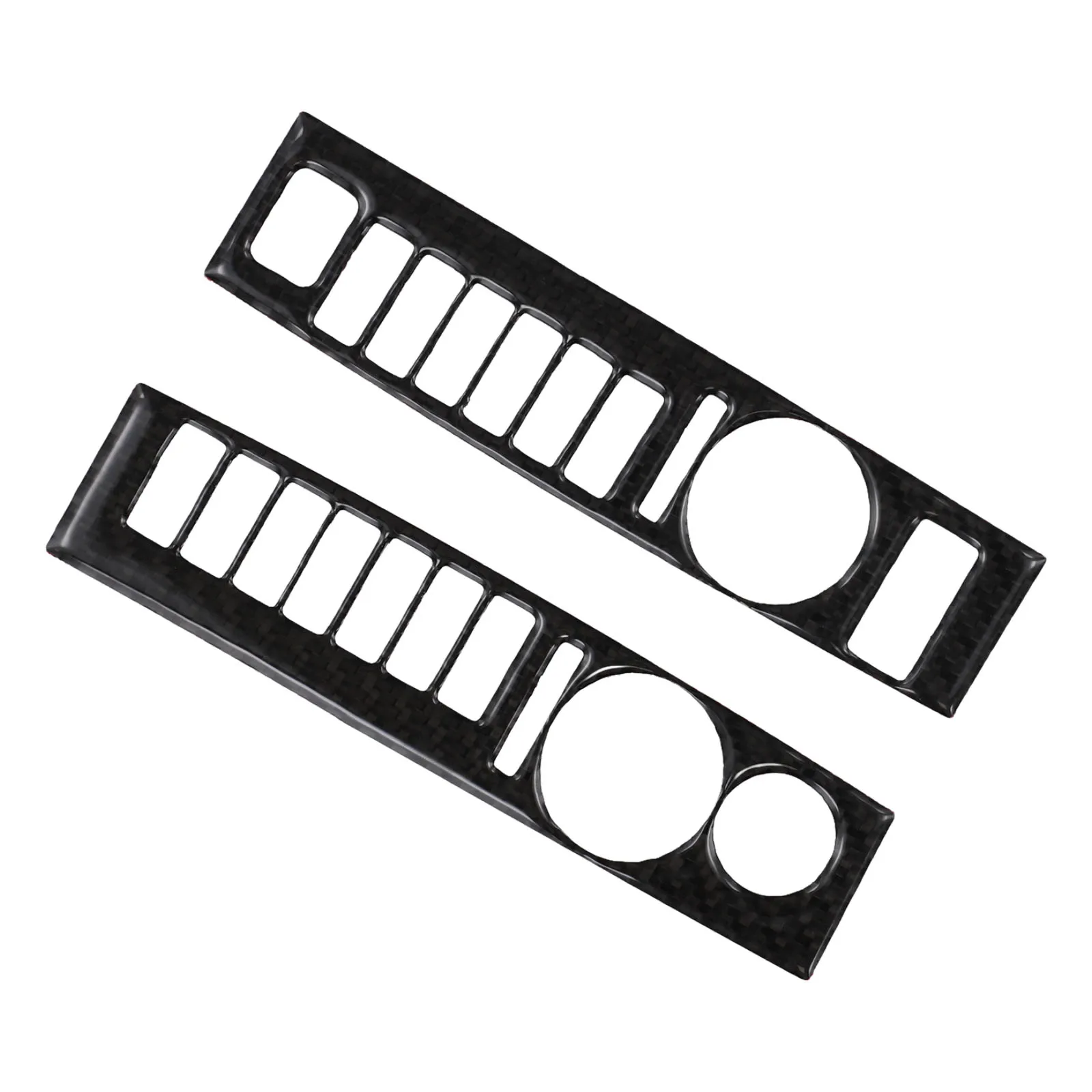 Dale un Toque de Lujo a tu Auto con Cubiertas Decorativas de Fibra de Carbono para el Interior del Sistema de Navegación para Cadillac CTS 2003 2007