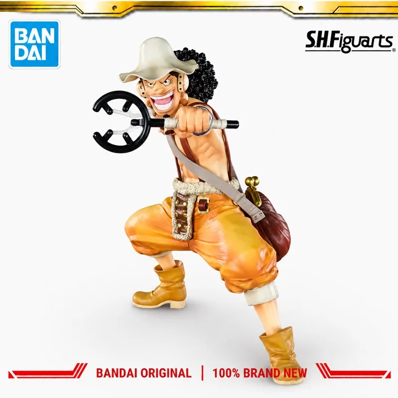 In Stock Bandai Original Figuarts One Piece Usopp Action Figure Model Doll Brand New Boxed Anime Characters Toys Model Garage