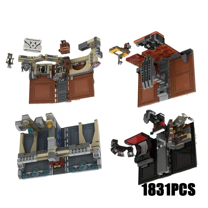 

Star Movie Model Moc Building Bricks Death Star Detention Block Technology Modular Blocks Gifts Christmas Toys DIY Sets Assembly