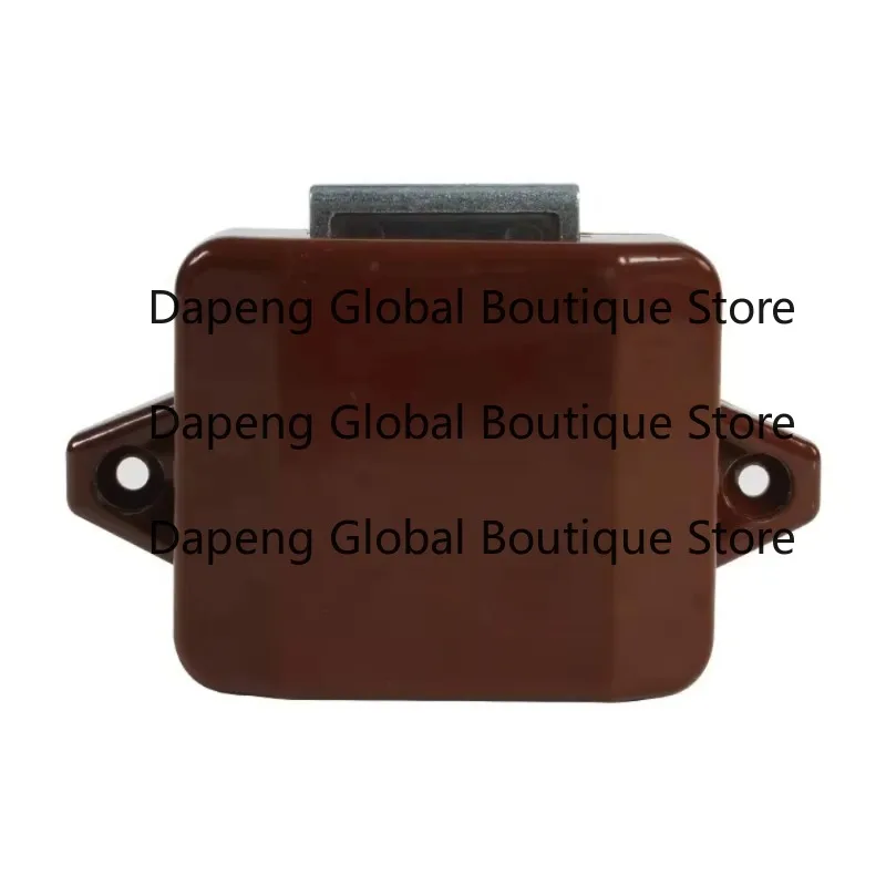 Camper Trailer Motorhome Parts 26mm Cabinet Lock Zinc Alloy + ABS Brown Color 10 Pcs /box Button Cupboard Lock
