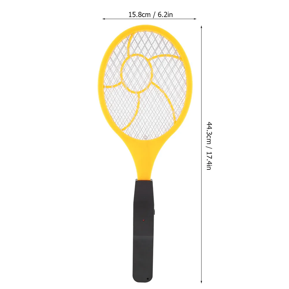 Battery Mosquito Swatter Three layer Electric Fly Mosquito Swatter Bug  Racket Insects Killer Electric Bug Swatter